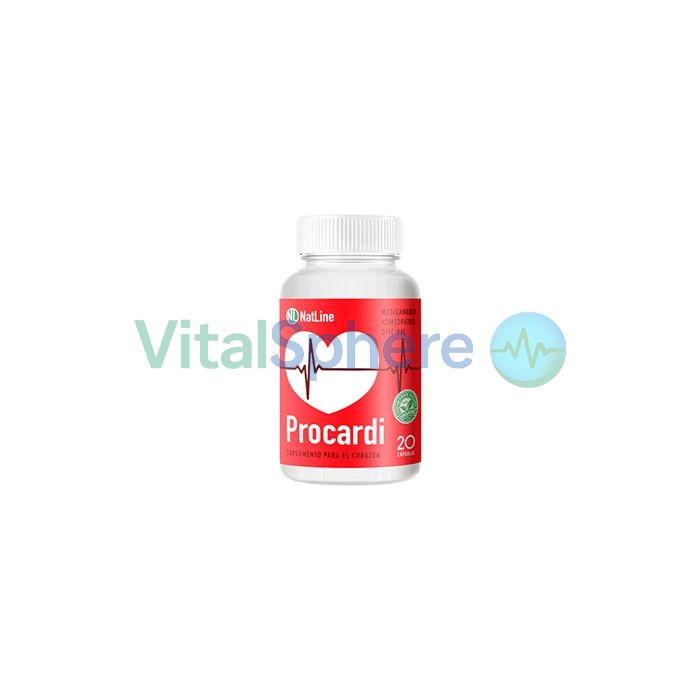 Procardi - cápsulas para la hipertensión Procardi - cápsulas para la hipertensión